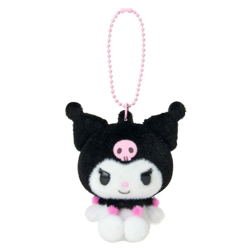 Sanrio | Sanrio Characters Flocked Mascot Holder - Kuromi