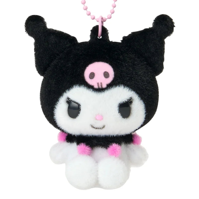 Sanrio | Sanrio Characters Flocked Mascot Holder - Kuromi