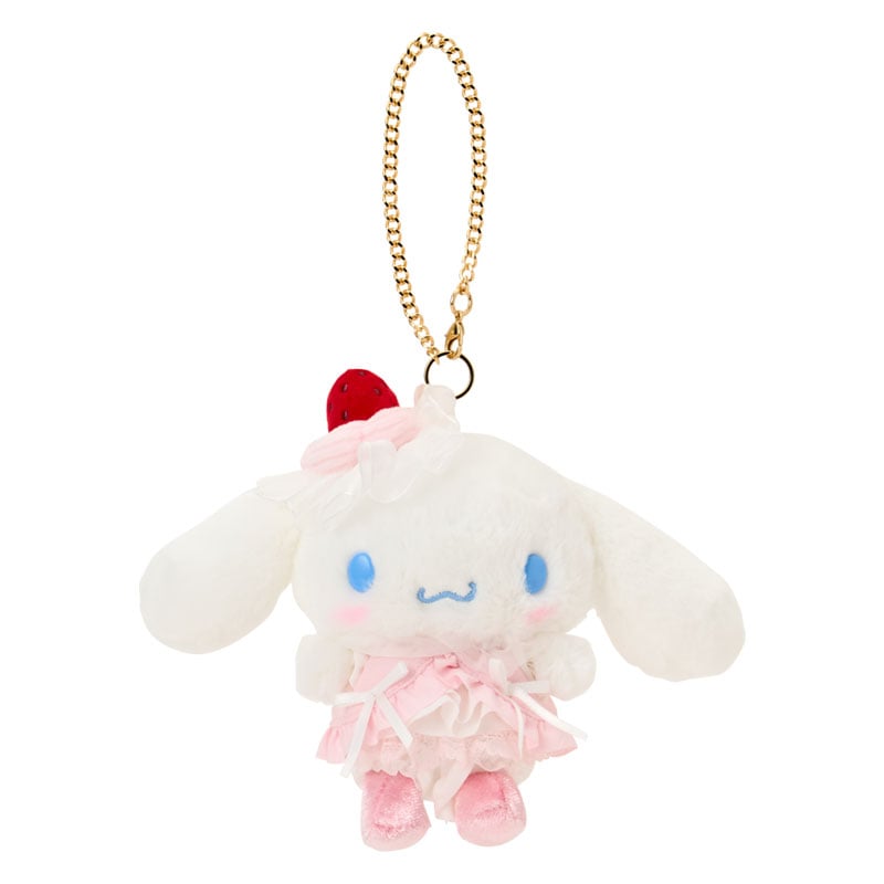 Sanrio | Sanrio Strawberry Whipped Cake Mascot Bag Charm - Cinnamoroll