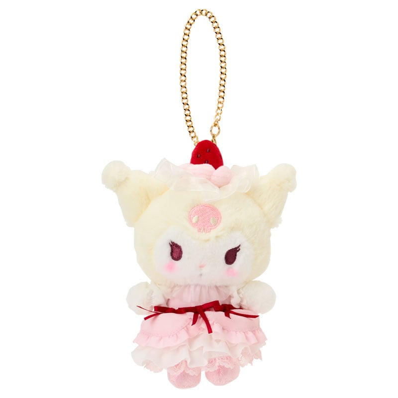 Sanrio | Sanrio Strawberry Whipped Cake Mascot Bag Charm - Kuromi