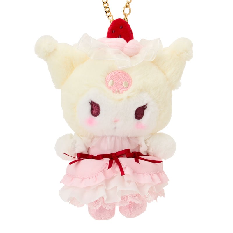Sanrio | Sanrio Strawberry Whipped Cake Mascot Bag Charm - Kuromi