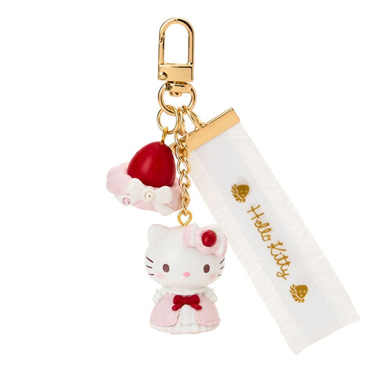 Sanrio | Sanrio Strawberry Whipped Cake Keychain - Hello Kitty