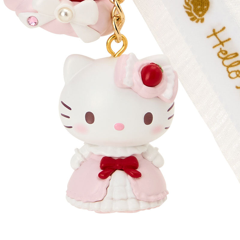 Sanrio | Sanrio Strawberry Whipped Cake Keychain - Hello Kitty
