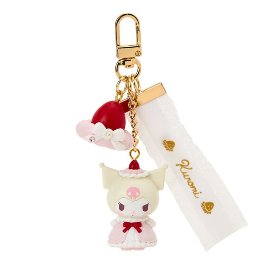 Sanrio | Sanrio Strawberry Whipped Cake Keychain - Kuromi