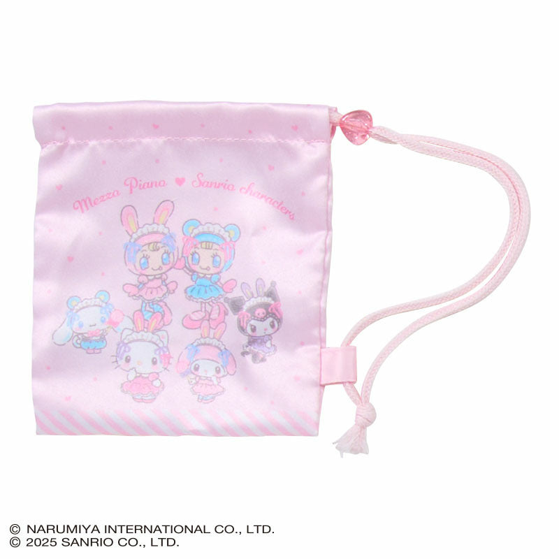 Sanrio | Mezzo Piano x Sanrio Characters Secret Mini Drawstring Bag  Blind Box (8 Types)