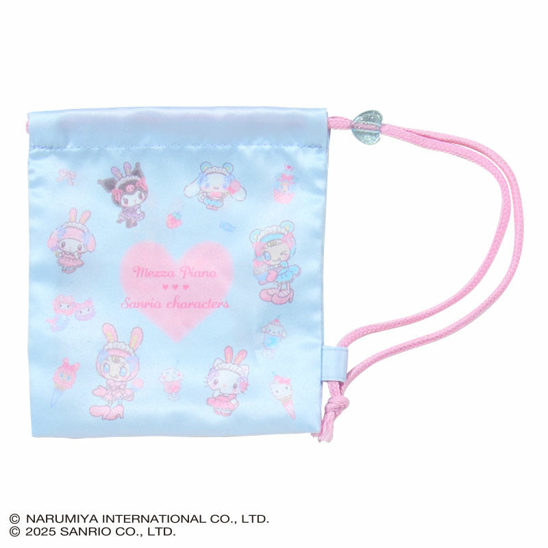 Sanrio | Mezzo Piano x Sanrio Characters Secret Mini Drawstring Bag  Blind Box (8 Types)