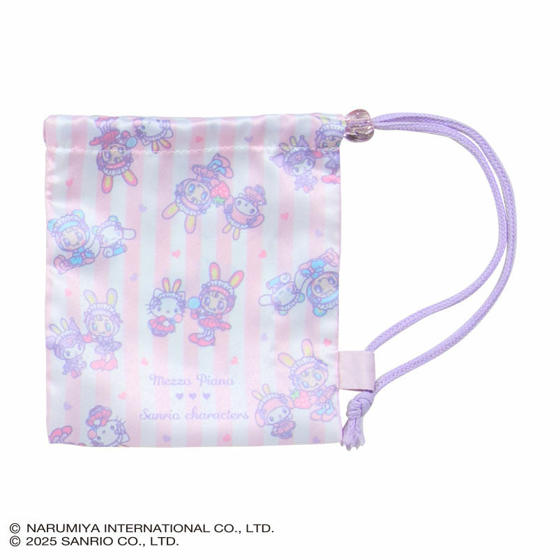 Sanrio | Mezzo Piano x Sanrio Characters Secret Mini Drawstring Bag  Blind Box (8 Types)