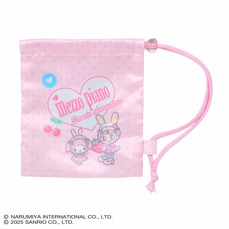 Sanrio | Mezzo Piano x Sanrio Characters Secret Mini Drawstring Bag  Blind Box (8 Types)