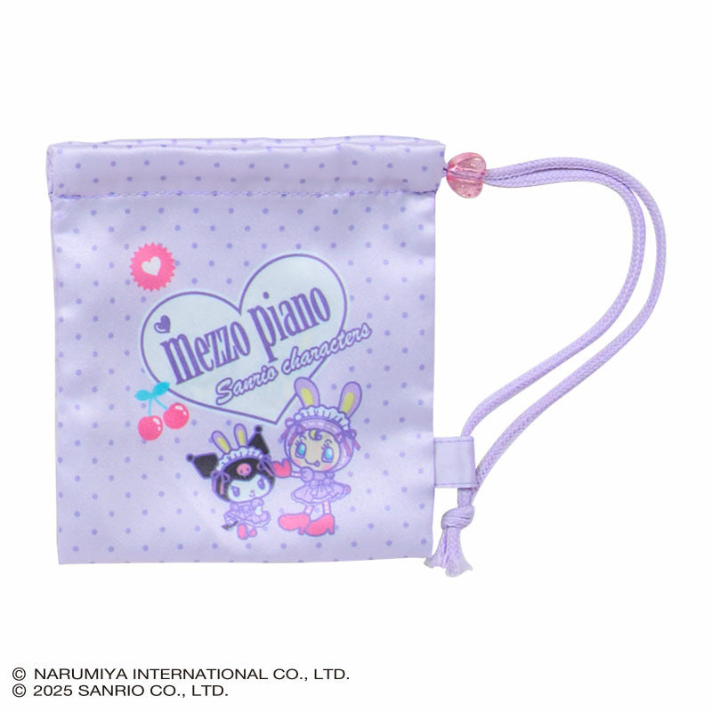 Sanrio | Mezzo Piano x Sanrio Characters Secret Mini Drawstring Bag  Blind Box (8 Types)