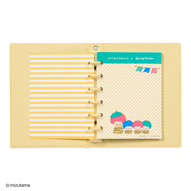 Sanrio | Mizutama x Sanrio Characters Sticker Binder - Yellow