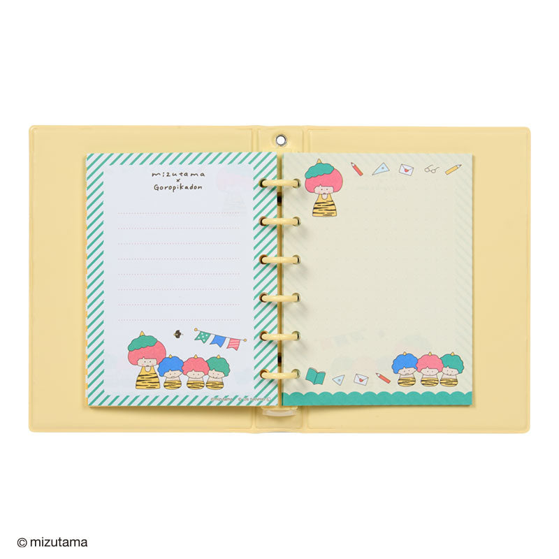 Sanrio | Mizutama x Sanrio Characters Sticker Binder - Yellow