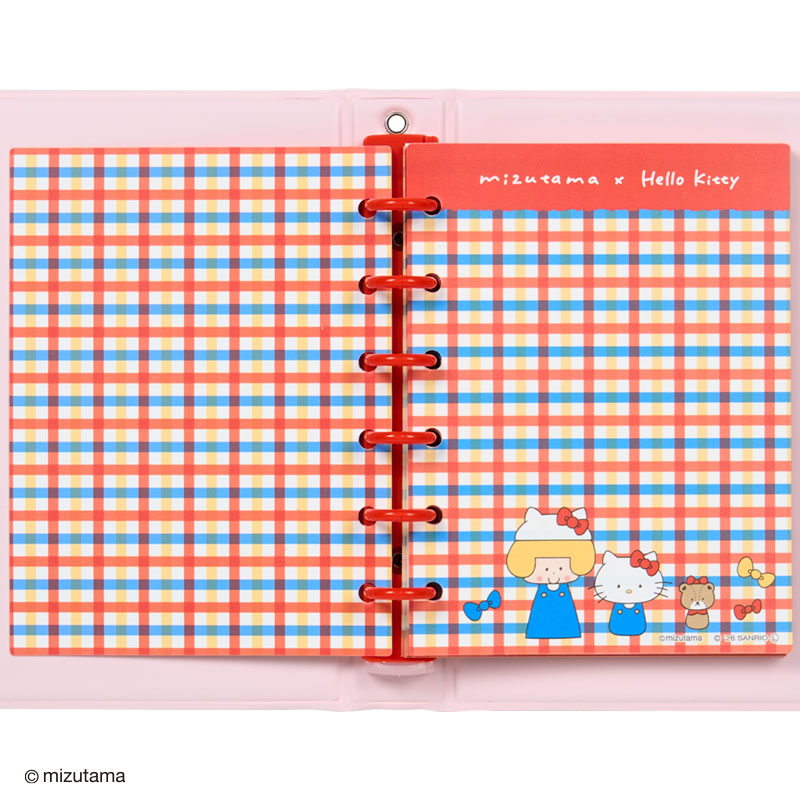 Sanrio | Mizutama x Sanrio Characters Sticker Binder - Red