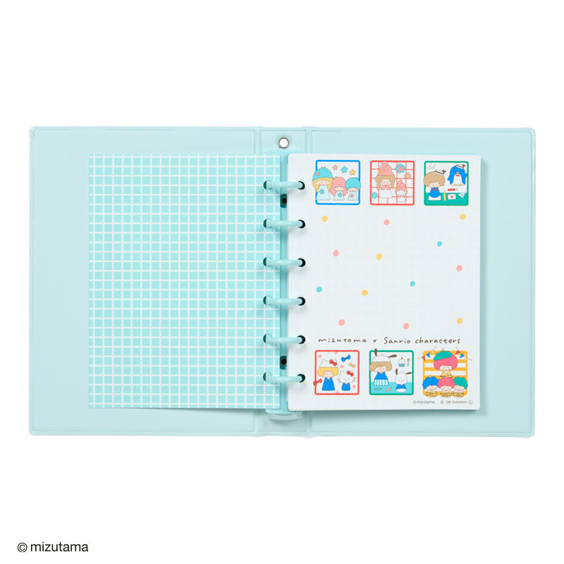 Sanrio | Mizutama x Sanrio Characters Sticker Binder - Blue