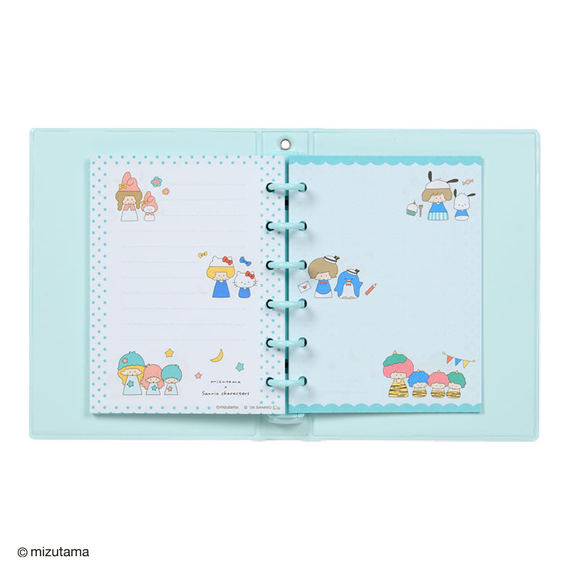 Sanrio | Mizutama x Sanrio Characters Sticker Binder - Blue