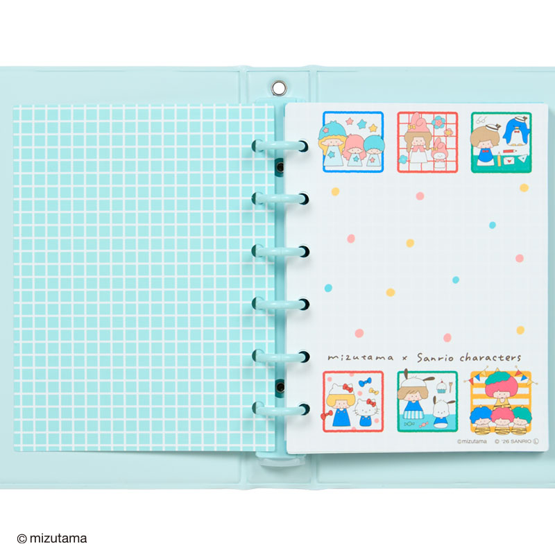 Sanrio | Mizutama x Sanrio Characters Sticker Binder - Blue