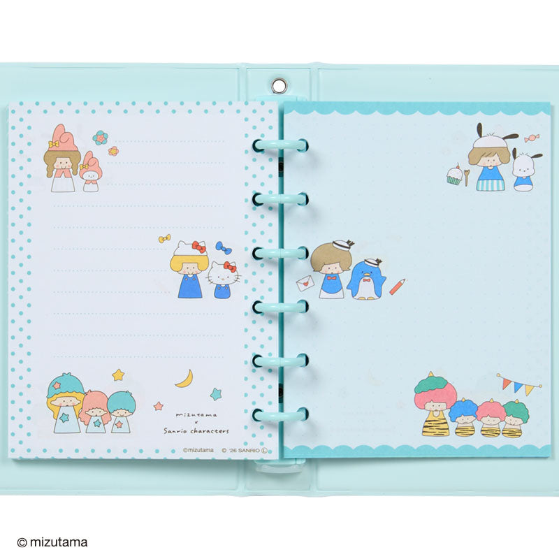 Sanrio | Mizutama x Sanrio Characters Sticker Binder - Blue