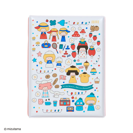 Sanrio | Mizutama x Sanrio Characters Sticker Binder - Pink