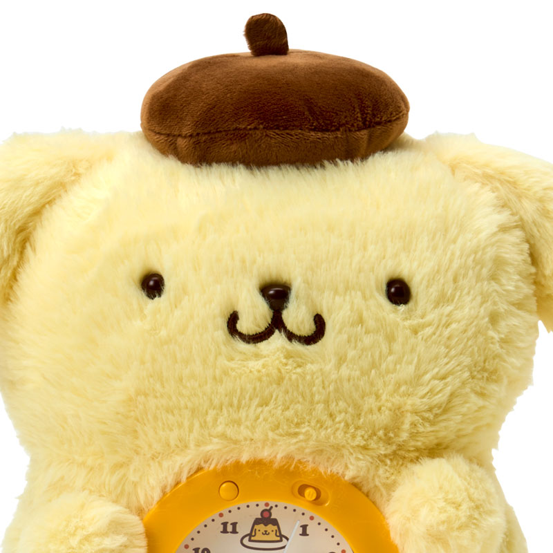 Sanrio | Pompompurin 30th Anniversary "Pudding Full and Happy Pudding Design Series" Plush Alarm Clock