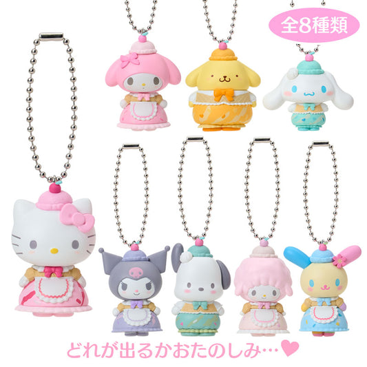 Sanrio | Sanrio Characters Secret Keychain Dreamy Ice Parlor (Chibittomo Series Vol.4) Blind Box (8 Types)